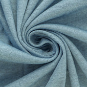 Interlockjersey "Florenz" 100% Baumwolle 140g/m² Hellblau meliert