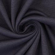 B-WARE - Interlockjersey "Florenz" 100% Baumwolle 150g/m² Aubergine meliert