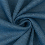 Interlockjersey "Florenz" 100% Baumwolle 185g/m² Kobaltblau meliert