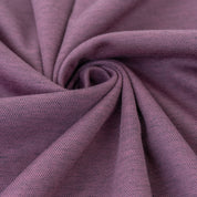 B-WARE - Interlockjersey "Florenz" 100% Baumwolle 140g/m² Mauve meliert