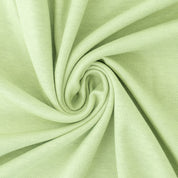 Interlockjersey "Florenz" 100% Baumwolle 155g/m² Lindgrün meliert
