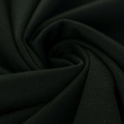 Interlockjersey 100% Baumwolle 140g/m² Schwarz