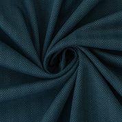 Interlockjersey 100% Baumwolle bedruckt mit Fischgratmuster Blau