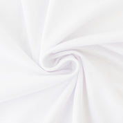 Interlockjersey 100% Baumwolle 160g/m² Weiß
