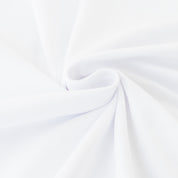 Interlockjersey 100% Baumwolle 160g/m² Weiß