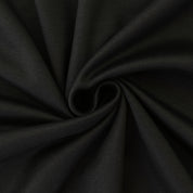 Interlockjersey 100% Baumwolle 160g/m² Schwarz