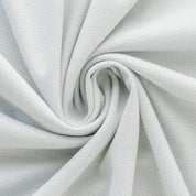 B-WARE Jacquardjersey "Verona" Diagonalstreifen Baumwolle 140g/m² Pastellgrau