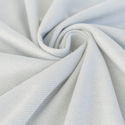 B-WARE Jacquardjersey "Verona" Diagonalstreifen Baumwolle 140g/m² Pastellgrau