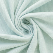 B-WARE Jacquardjersey "Verona" Diagonalstreifen Baumwolle 140g/m² Pastellmint