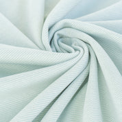 B-WARE Jacquardjersey "Verona" Diagonalstreifen Baumwolle 140g/m² Pastellmint