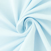 Jacquardjersey 100% Pima-Baumwolle Birdseye-Optik Hellblau
