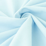 Jacquardjersey 100% Pima-Baumwolle Birdseye-Optik Hellblau