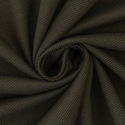 Jacquardjersey "Verona" Diagonalstreifen Baumwolle 140g/m² Mocca