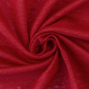 B-WARE - Leinenjersey 100% Leinen Tomatenrot