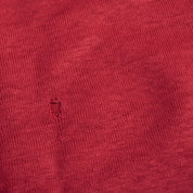 B-WARE - Leinenjersey 100% Leinen Tomatenrot