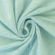 B-WARE - Leinenjersey 100% Leinen Eisblau