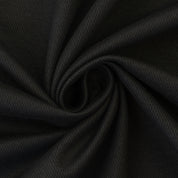 Jacquardjersey Birdseye-Optik Schwarz