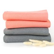 Jacquardjersey "Mailand" Längsgestreift Baumwolle 150g/m² Schwarz