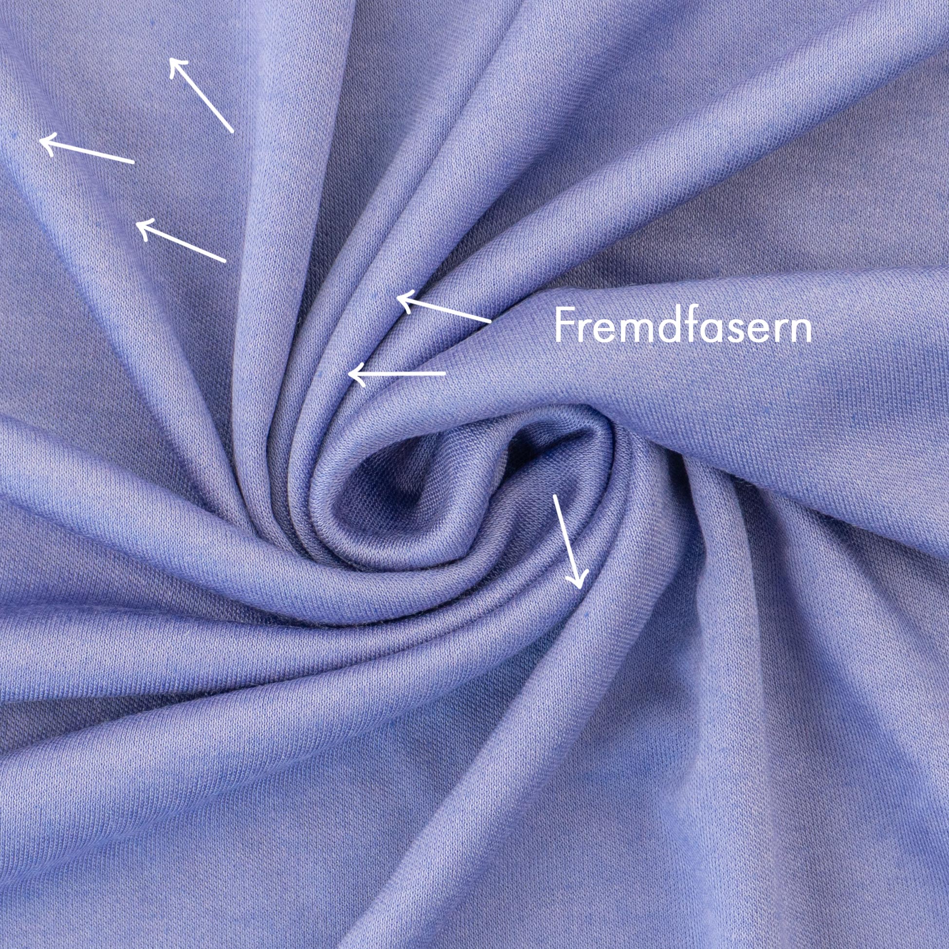 B-WARE - Micro-Modaljersey mit Seide Interlock 140g/m² Lavendel