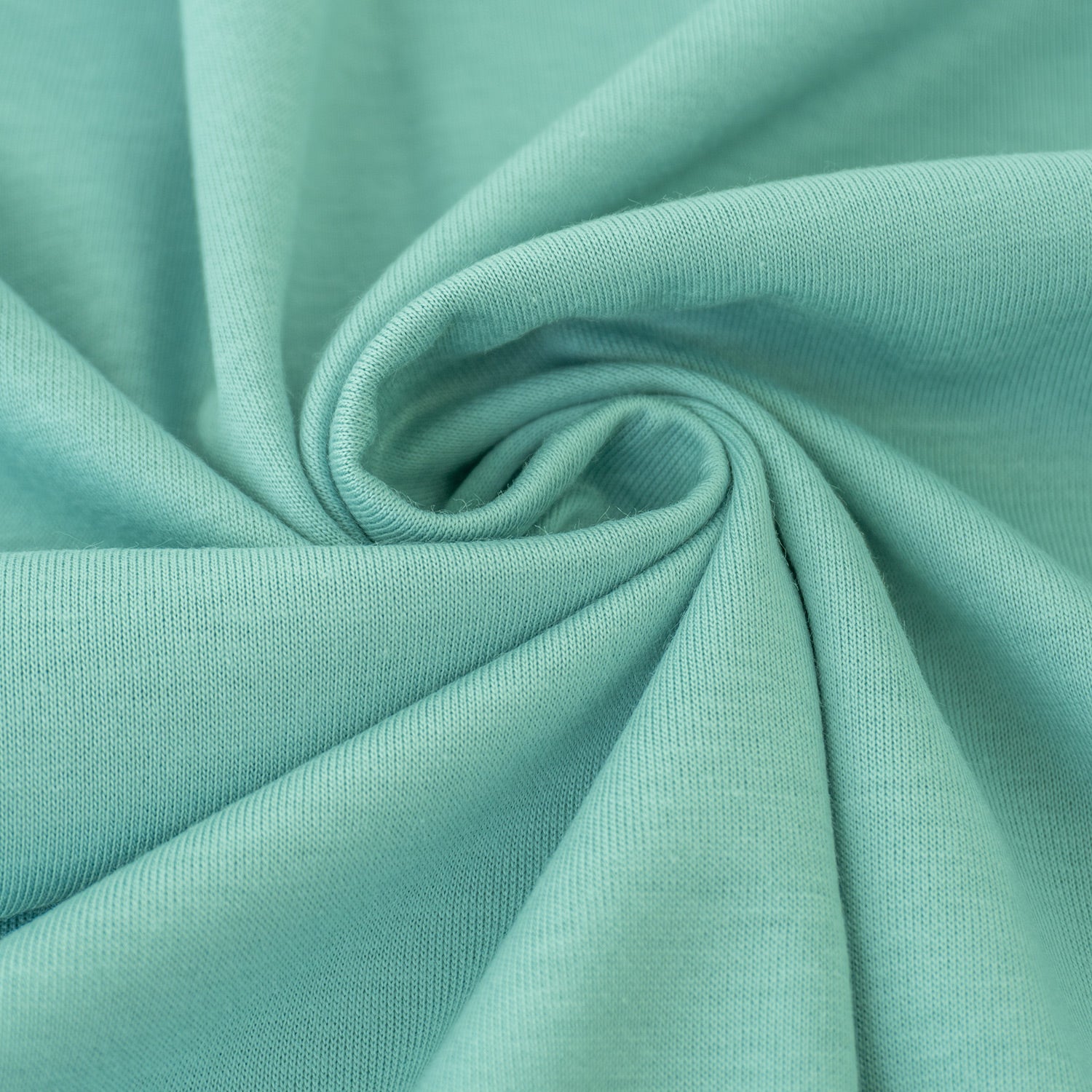 Stoffmuster Modaljersey 130g/m² Jadegrün