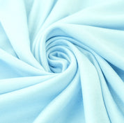 Micro-Modaljersey aus 100% MicroModal 140g/m² Hellblau