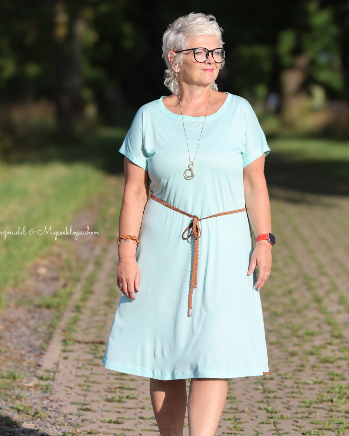 Micro-Modaljersey aus 100% MicroModal 120g/m² Mint