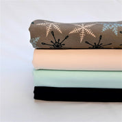 Stoffpaket Baumwolljersey "Schneeflocke"