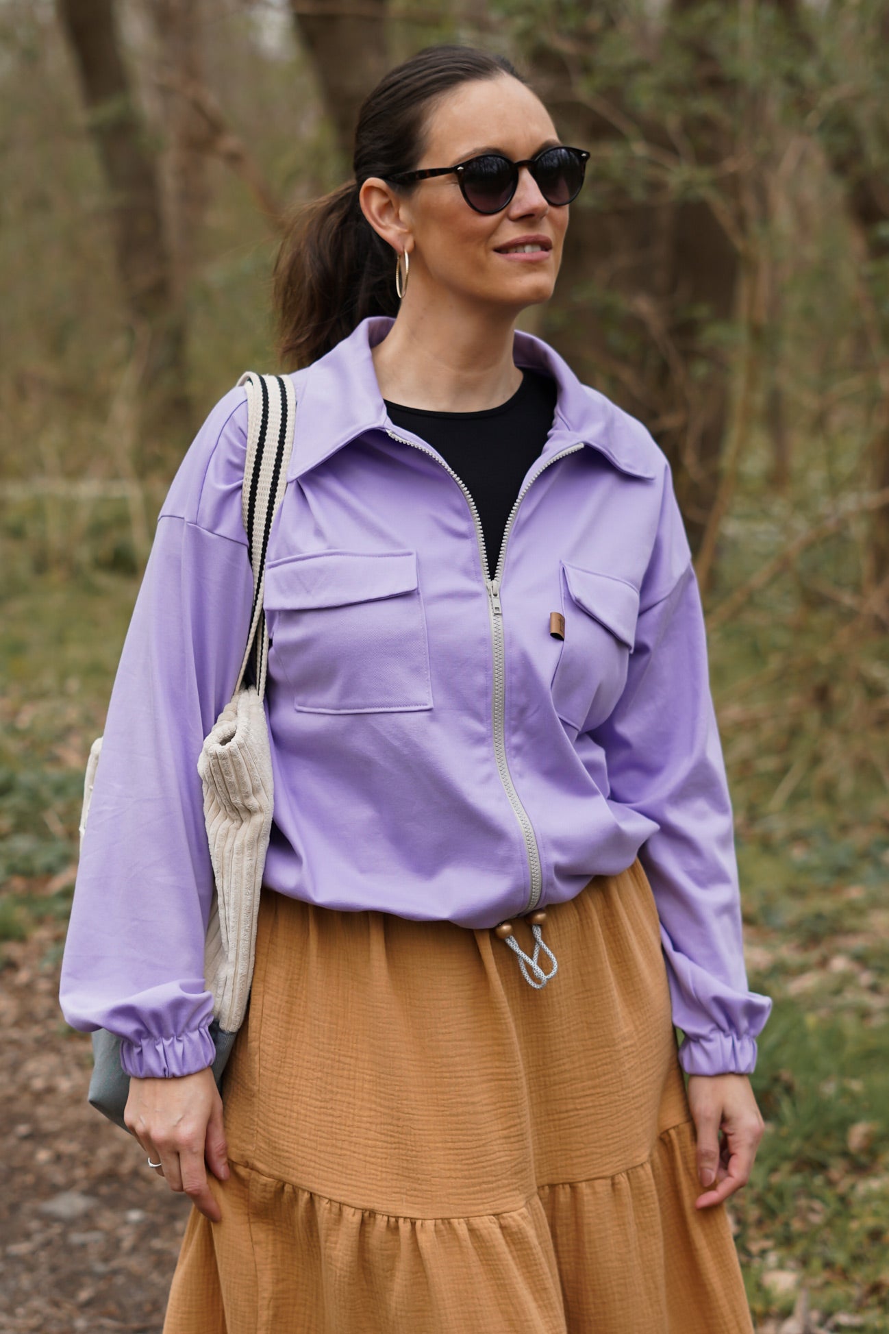 Doppelpiqué 175g/m² Flieder