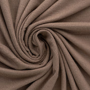 Viskose-Rippjersey 160g/m² Braun - Coupon
