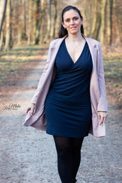 Romanit Jersey 320g/m² Marine - Coupon