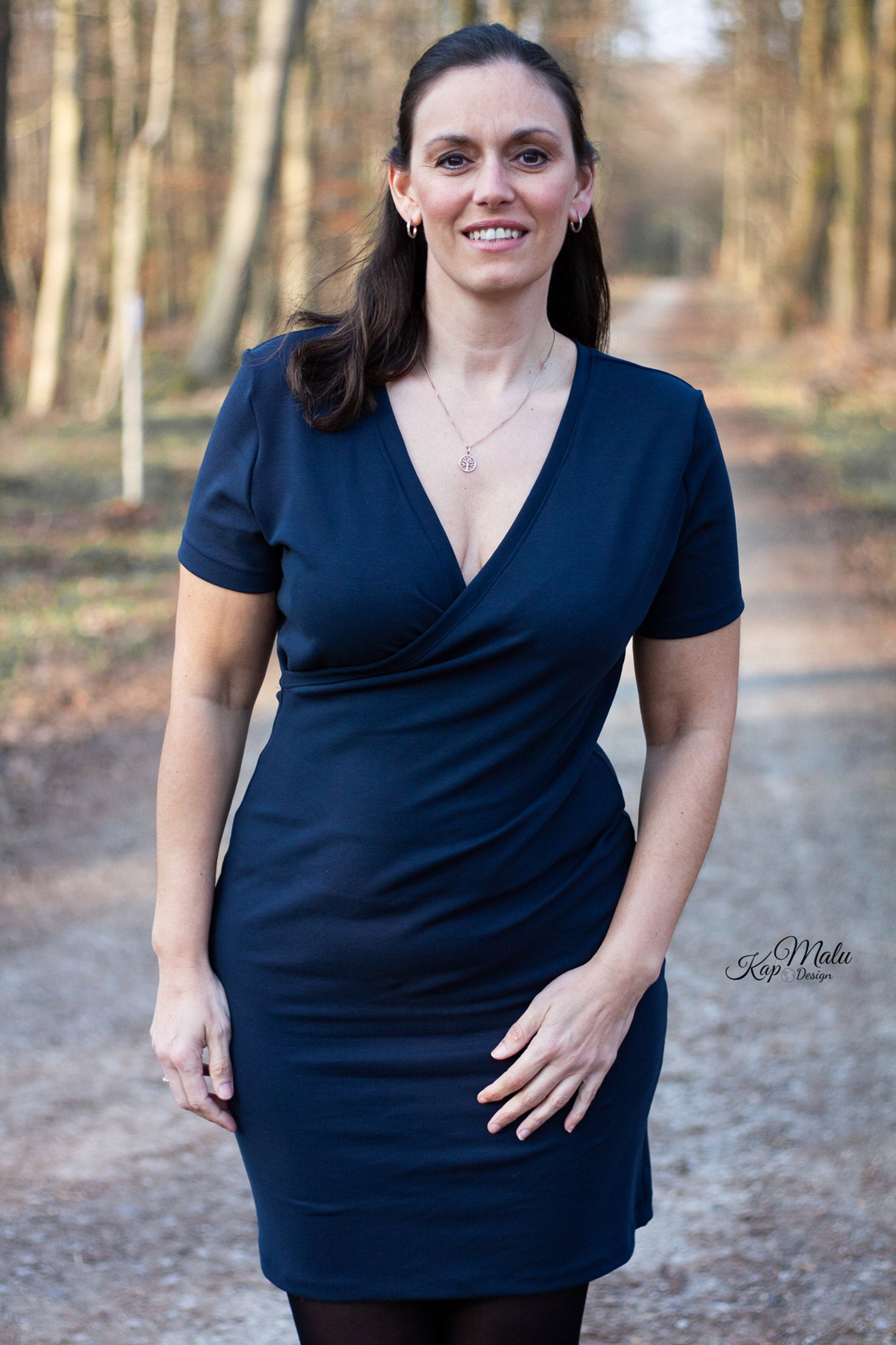 Romanit Jersey 320g/m² Marine - Coupon