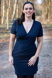 Romanit Jersey 320g/m² Marine - Coupon