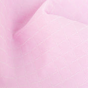 Feinripp Jacquard Steppkaro 260g/m² Rosa