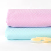 Feinripp Jacquard Steppkaro 260g/m² Rosa