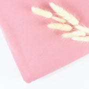 B-WARE Bio-Sweat geraut 225g/m² Rosa