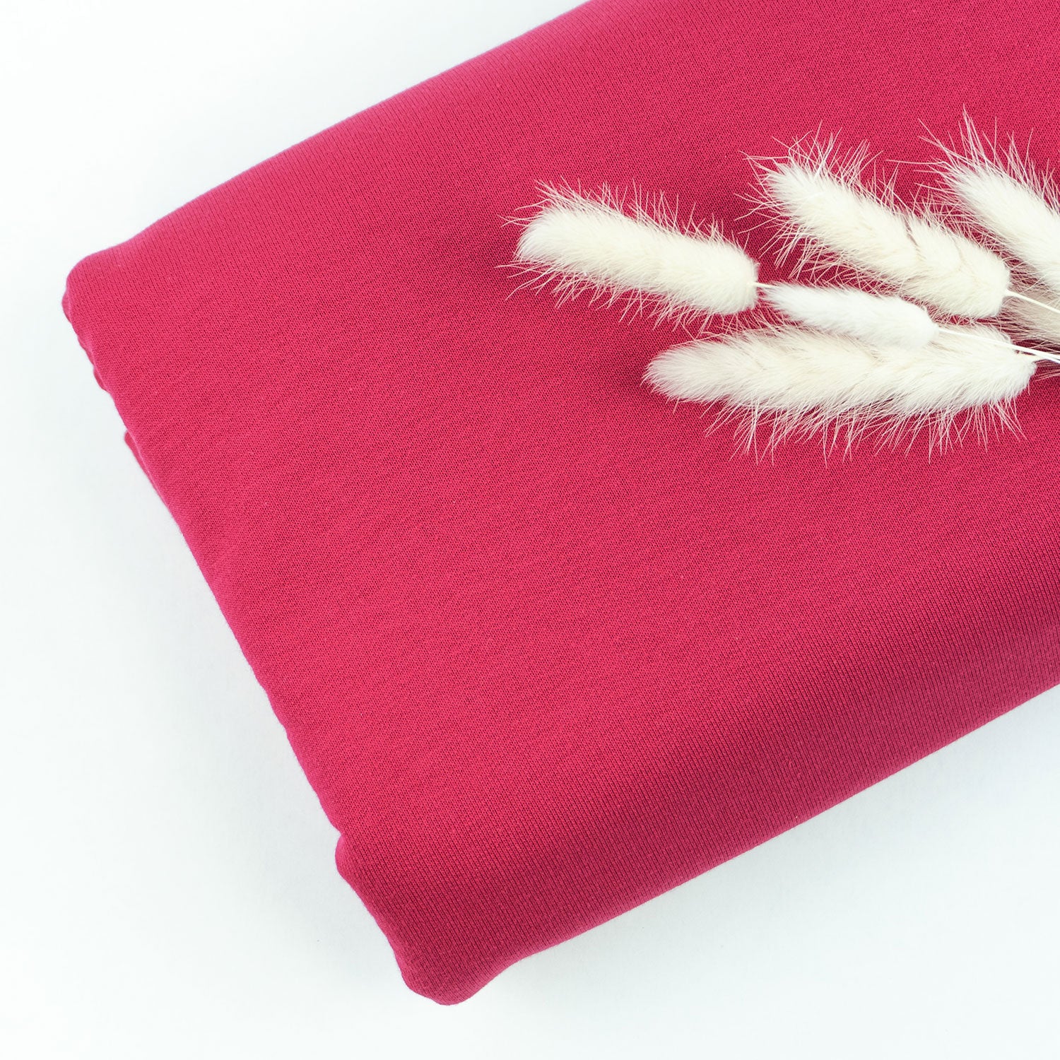 French Terry (ungeraut) 180g/m² Himbeere