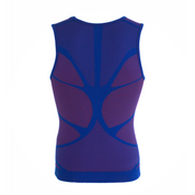 st.able Patronus - Herren Kompressions-Tanktop - blau-orange