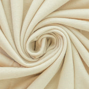 Viskosejersey mit Leinen 100g/m² Marzipan - Coupon