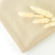 Viskosejersey mit Leinen 100g/m² Marzipan - Coupon