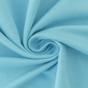 Stoffmuster Viskosejersey mit Elasthan 220g/m² Blassblau