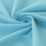 Stoffmuster Viskosejersey mit Elasthan 220g/m² Blassblau