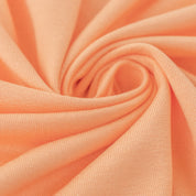 Viskosejersey mit Elasthan 190g/m² Apricot