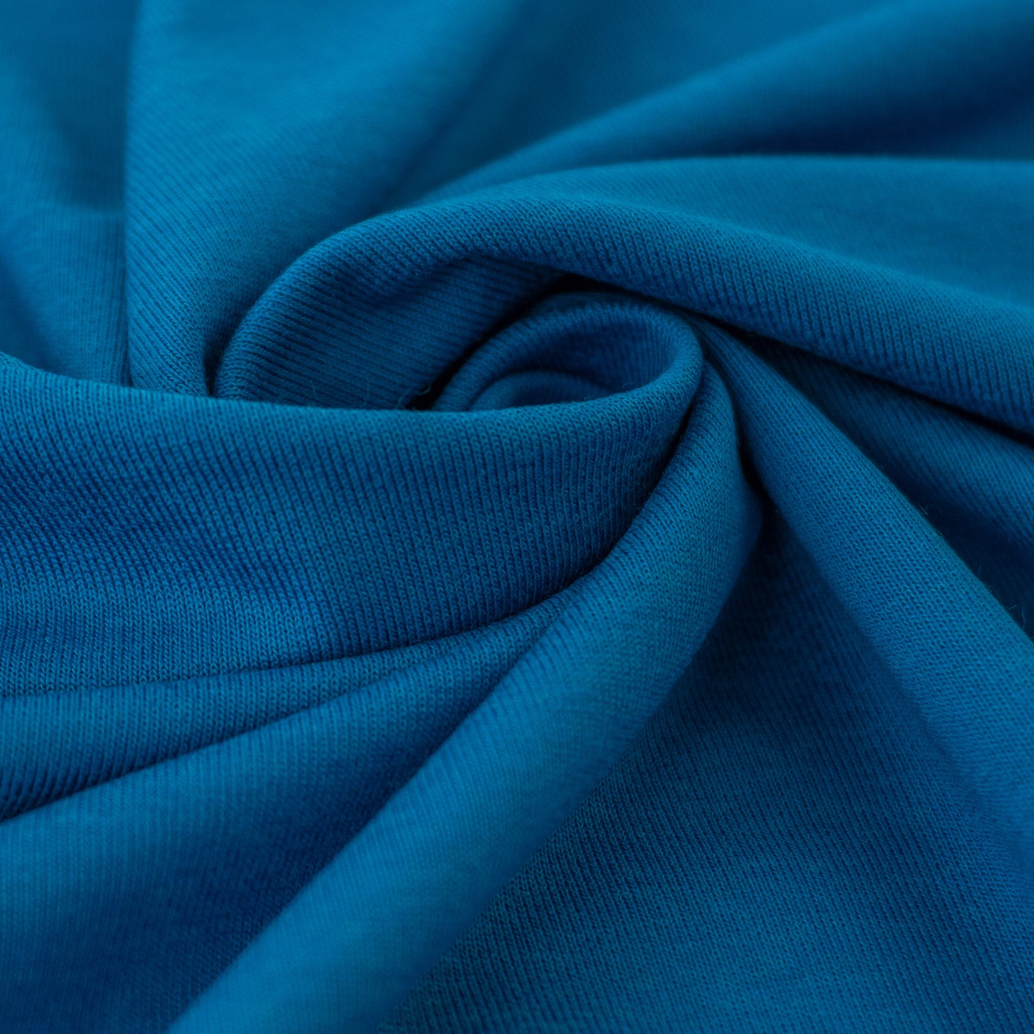 Viskosejersey mit Elasthan 190g/m² Prinzeßblau