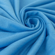 EcoVero Viskosejersey mit Elasthan 190g/m² Klarblau