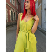 Viskosejersey mit Elasthan 190g/m² Limette - Coupon