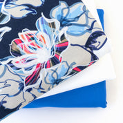 Stoffpaket "Flower Breeze" Groß - Viskosejersey