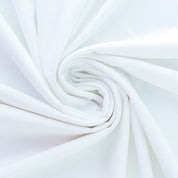 Viskosejersey mit Elasthan 220g/m² Weiß