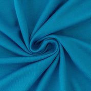 Viskosejersey mit Elasthan 220g/m² Azurblau