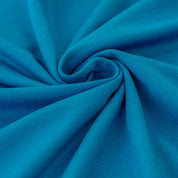 Stoffmuster Viskosejersey mit Elasthan 220g/m² Azurblau