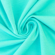 Viskosejersey mit Elasthan 220g/m² Wasserblau